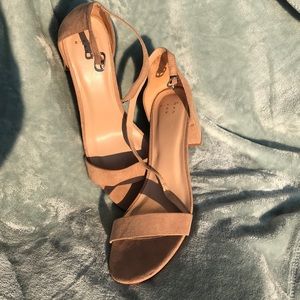 NWOT Nude 2.5 Inch Sandals - Target A New Day